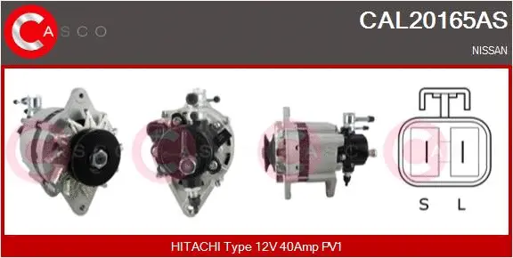 Alternator (CAL20165AS)