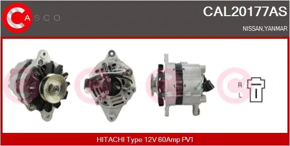 Alternator (CAL20177AS)
