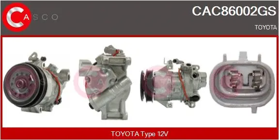 Compressor, air conditioning (CAC86002GS)