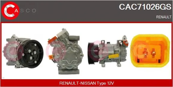 Compressor, air conditioning (CAC71026GS)