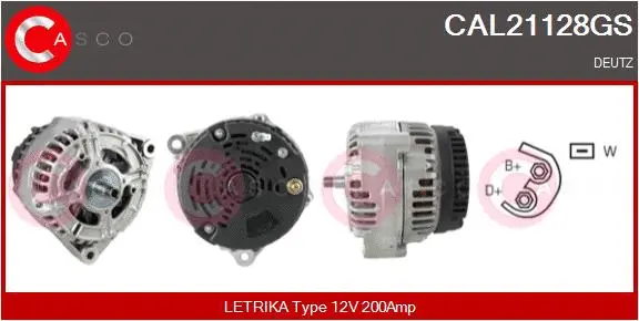 Alternator (CAL21128GS)