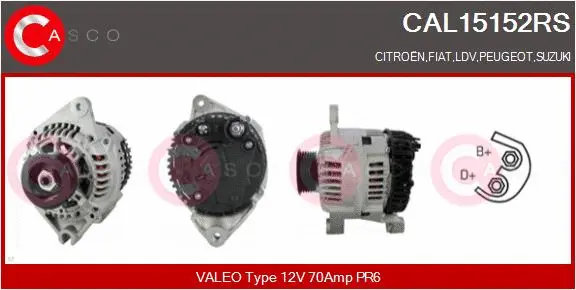 Alternator (CAL15152RS)