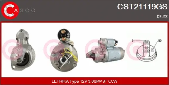 Starter (CST21119GS)