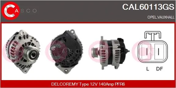 Alternator (CAL60113GS)