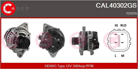 Alternator (CAL40302GS)