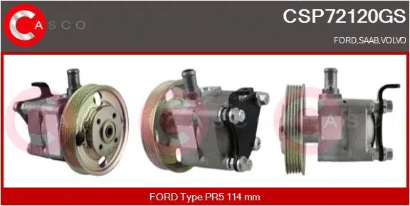 Hydraulic Pump, steering (CSP72120GS)
