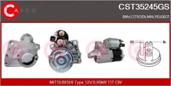 Starter (CST35245GS)