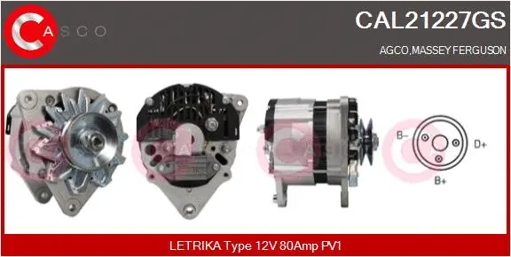 Alternator (CAL21227GS)