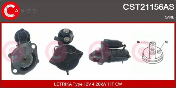 Starter (CST21156AS)