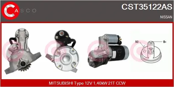 Starter (CST35122AS)