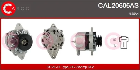 Alternator (CAL20606AS)