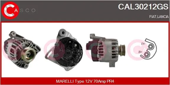 Alternator (CAL30212GS)