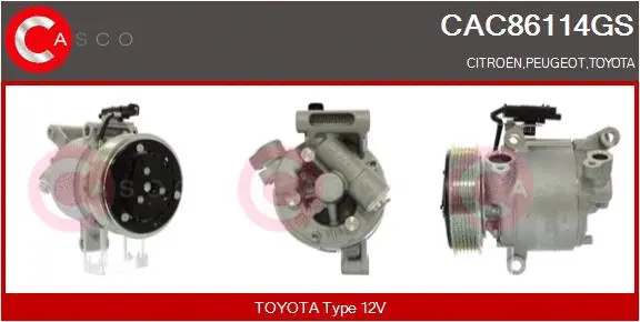 Compressor, air conditioning (CAC86114GS)