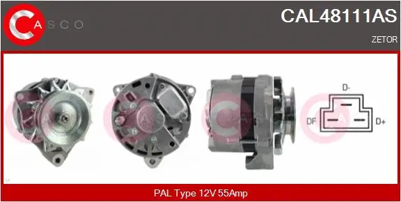 Alternator (CAL48111AS)