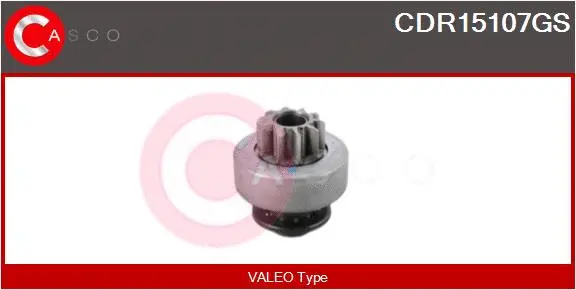 Pinion, starter (CDR15107GS)