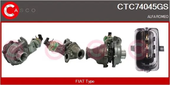 Charger, charging (supercharged/turbocharged) (CTC74045GS)