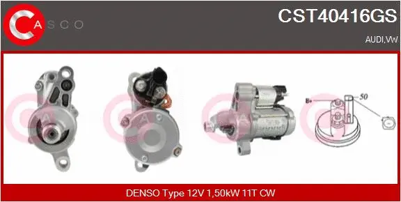 Starter (CST40416GS)