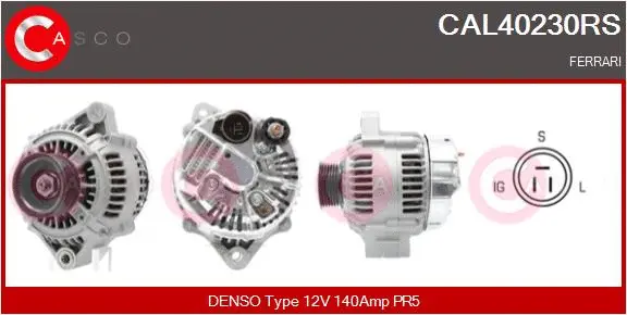 Alternator (CAL40230RS)