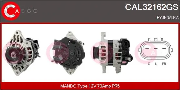 Alternator (CAL32162GS)
