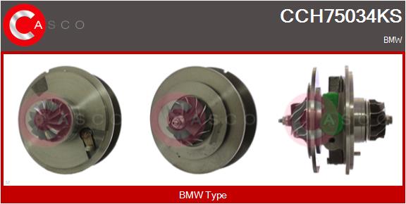 Core assembly, turbocharger (CCH75034KS)