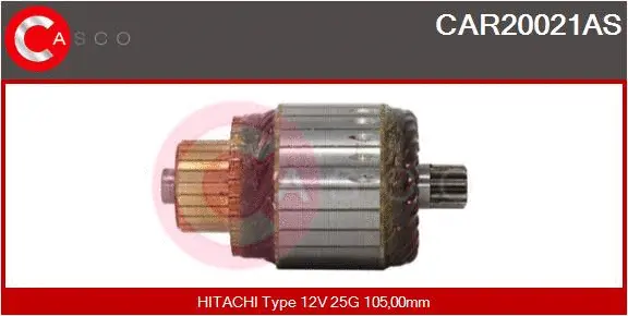 Armature, starter (CAR20021AS)