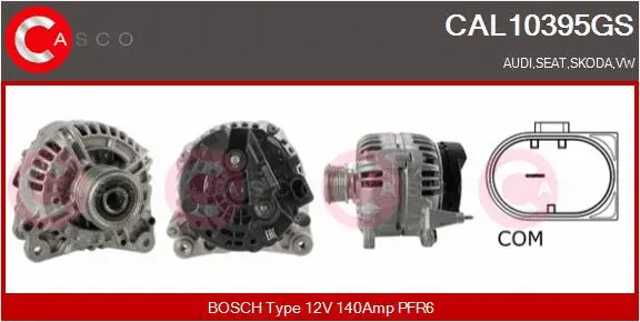 Alternator (CAL10395GS)