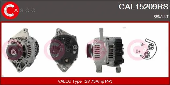 Alternator (CAL15209RS)