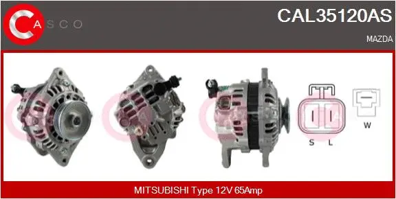 Alternator (CAL35120AS)