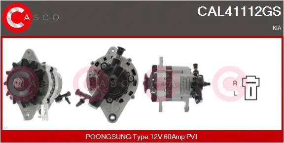 Alternator (CAL41112GS)