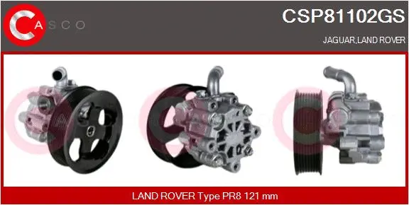Hydraulic Pump, steering (CSP81102GS)