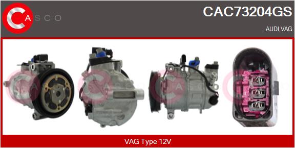 Compressor, air conditioning (CAC73204GS)