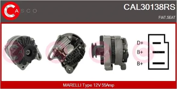 Alternator (CAL30138RS)