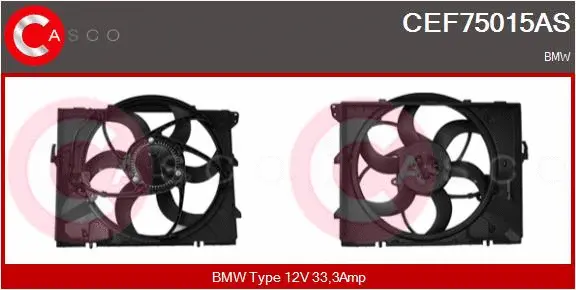 Electric Motor, radiator fan (CEF75015AS)