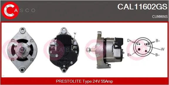 Alternator (CAL11602GS)