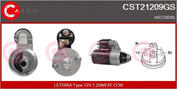 Starter (CST21209GS)