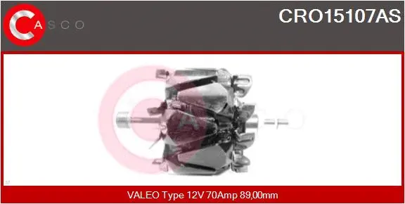 Rotor, alternator (CRO15107AS)