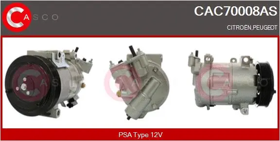 Compressor, air conditioning (CAC70008AS)