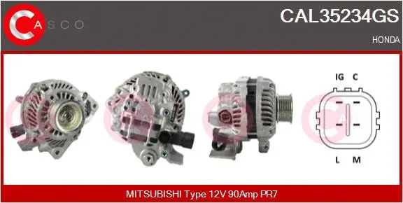 Alternator (CAL35234GS)