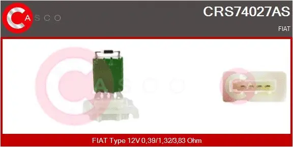 Resistor, interior blower (CRS74027AS)