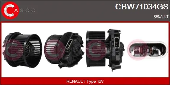Interior Blower (CBW71034GS)