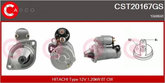 Starter (CST20167GS)