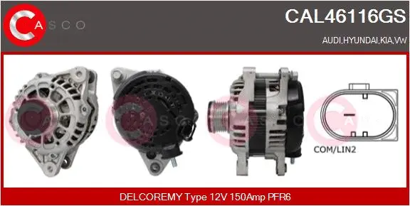Alternator (CAL46116GS)