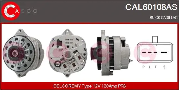 Alternator (CAL60108AS)