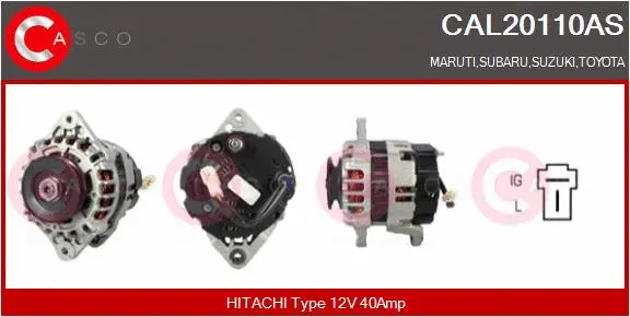 Alternator (CAL20110AS)