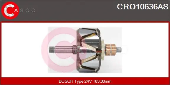 Rotor, alternator (CRO10636AS)