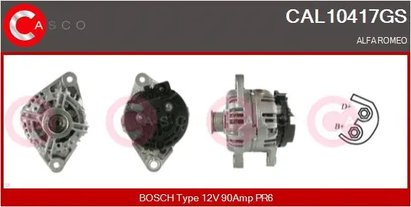 Alternator (CAL10417GS)
