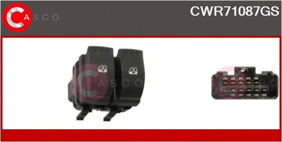 Switch, window regulator (CWR71087GS)
