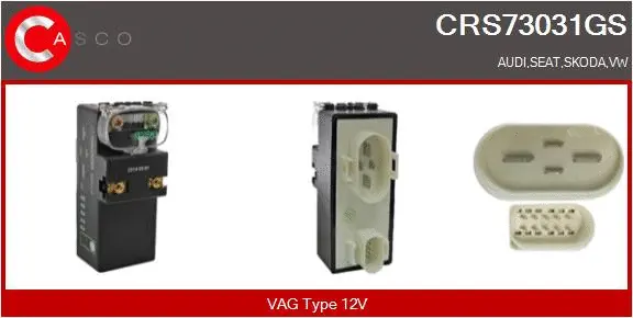 Control Unit, air conditioning (CRS73031GS)