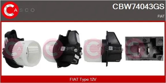Interior Blower (CBW74043GS)
