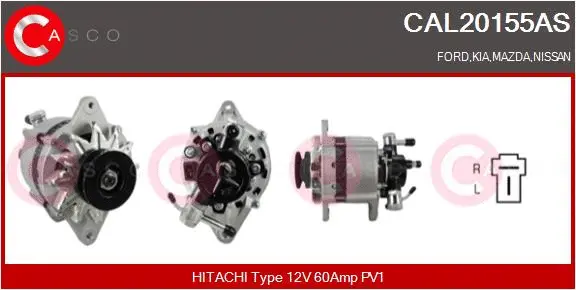 Alternator (CAL20155AS)